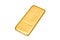 Golden Ingot. Isolated