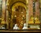 Golden interior of Santuario della Consolata