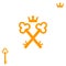 Golden keys. Logo