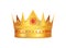 Golden King Crown Composition