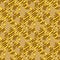 Golden labyrinth background