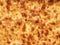 Golden lasagna baked cheese crust food background