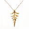 Golden Leaf Necklace On Chain: Inspired By Jake Wood-evans And Fernando Amorsolo