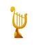 Golden Lira Award, Trophy with Strings Vector