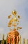 Golden of lotus flowers at Wat Phra That Doi Suthep, Chiang Mai