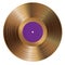 Golden LP purple label