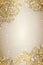 Golden luxurious Christmas wallpaper, bright xmas banner