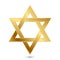 Golden Magen David (star of David)