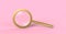 Golden Magnifying Glass: A Symbol of Insight and Education