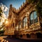 Golden Majesty: Extravagant Architecture with Elaborate Details