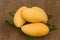 Golden mango thai fruit dessert
