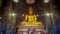 Golden Meditating Buddha Big Statues Wat Suthat Thepwararam