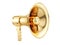 Golden megaphone
