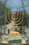 The Golden Menorah of Jerusalem, Israel