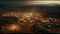 The Golden Metropolis: A Stunning Martian Visio