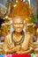 Golden Monk Statue in Bangkok, Thailand