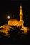 A golden mosque in Dubai