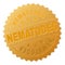 Golden NEMATODES Award Stamp