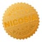 Golden NICOSIA Award Stamp