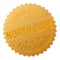 Golden NORTH CAPE Award Stamp