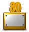 Golden number eighty