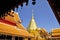 Golden pagoda in Chiang Mai