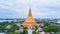 Golden pagoda Phra Pathom Chedi of Nakhon Pathom province Asia T