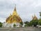 Golden Pagoda in Ratchaburi Province