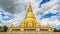 Golden Pagoda Sri Vieng Chai Of Lamphun, Thailand (time lapse)