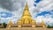 Golden Pagoda Sri Vieng Chai Of Lamphun, Thailand (time lapse)