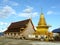 golden pagoda in Thai temple