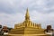 The golden Pagoda at Wat Pha That Luang Temple in Vientiane, Laos