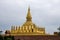 The golden Pagoda at Wat Pha That Luang Temple in Vientiane, Laos