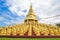 golden pagoda at watpasawangboon temple, Saraburi province,Thailand