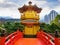 The Golden Pavilion of absolute perfection in Nan Lian Garden in Chi Lin Nunnery.