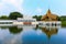 Golden Pavilion, Bang Pa-In Palace in Ayutthaya, Thailand.