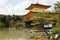 Golden Pavilion Kinkaku of Japanese buddhist temple Kinkaku-ji, Rokuon-ji, Kyoto, Japan