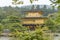 Golden Pavilion, Miromachi Zen temple in Japanes traditional Gar