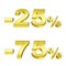 Golden percent