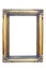 Golden photo frame