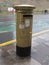 Golden post box