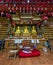Golden principle Buddha images in Main hall of Gujoel Pokpoam hermitage in Oegok city