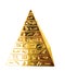 Golden pyramid