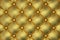 Golden quilted leather pattern