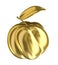 Golden quince apple.