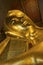 Golden reclining Buddha statue in Wat Pho, Bangkok