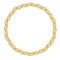 golden ring love wedding symbol round frame