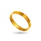 Golden ring of omnipotence. Powerful artifact of magical power