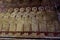 Golden Robed Standing Buddhas in Dambulla Caves