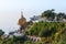 The Golden Rock, Myanmar-February 21,2014 : Kyaiktiyo Pagoda